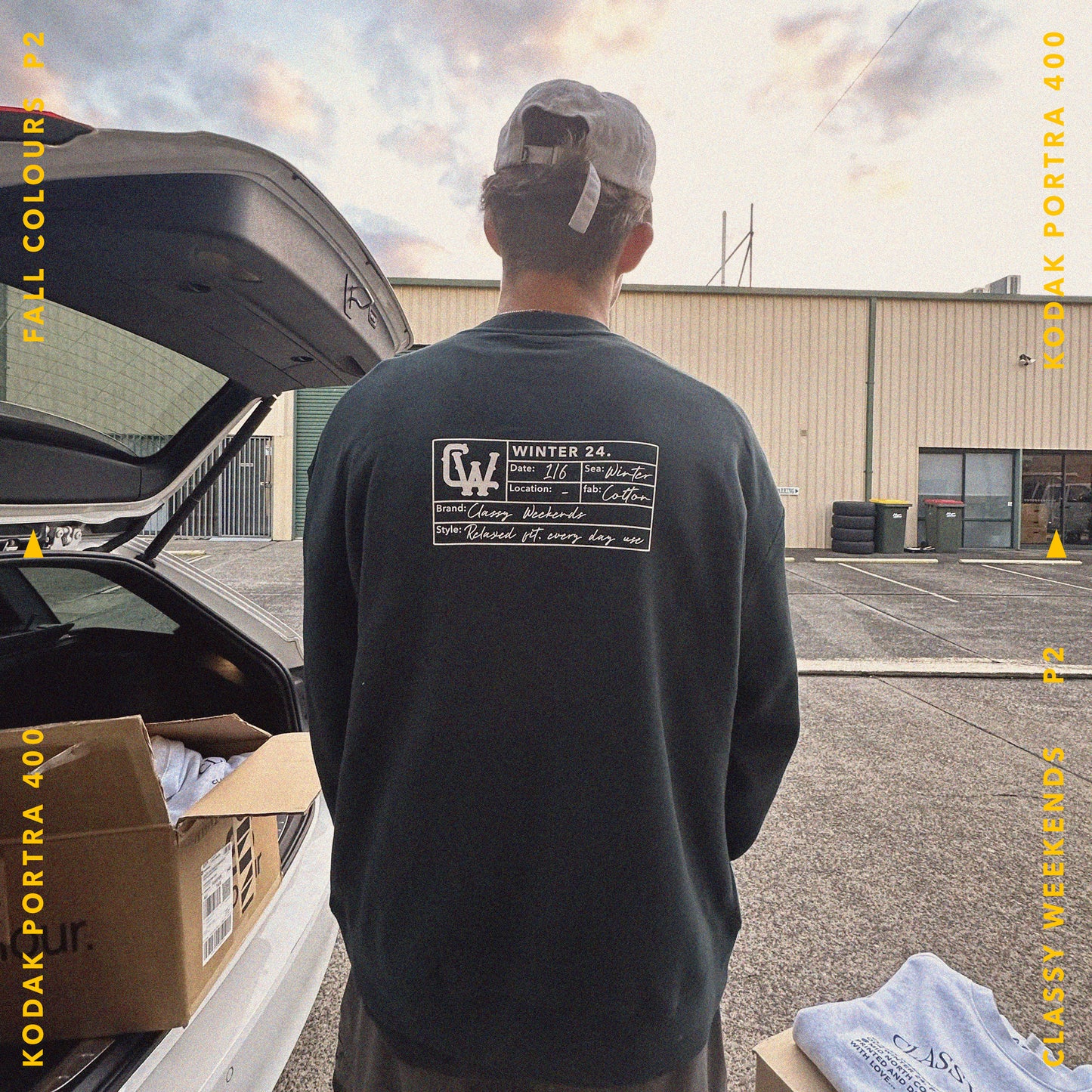 'CLASSY WEEKENDS' WINTER 24. CREW NECK