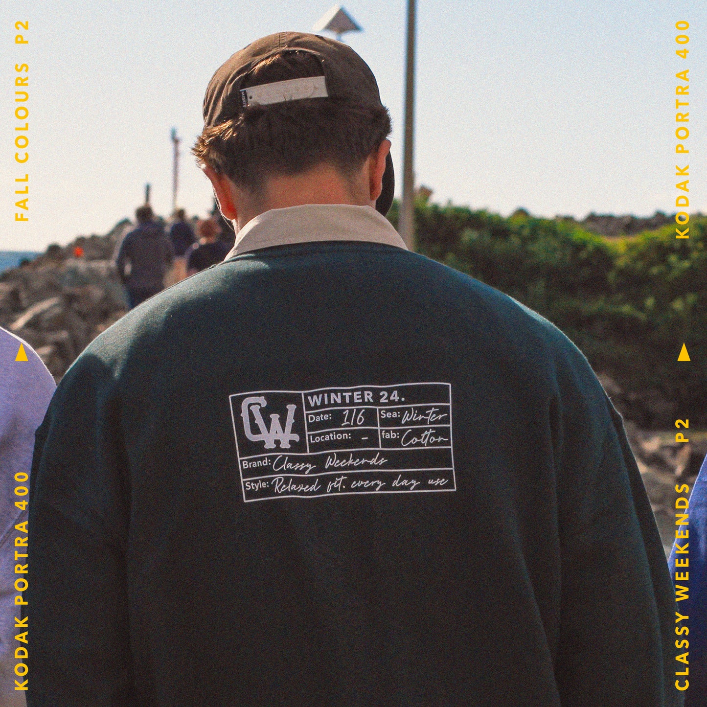 'CLASSY WEEKENDS' WINTER 24. CREW NECK