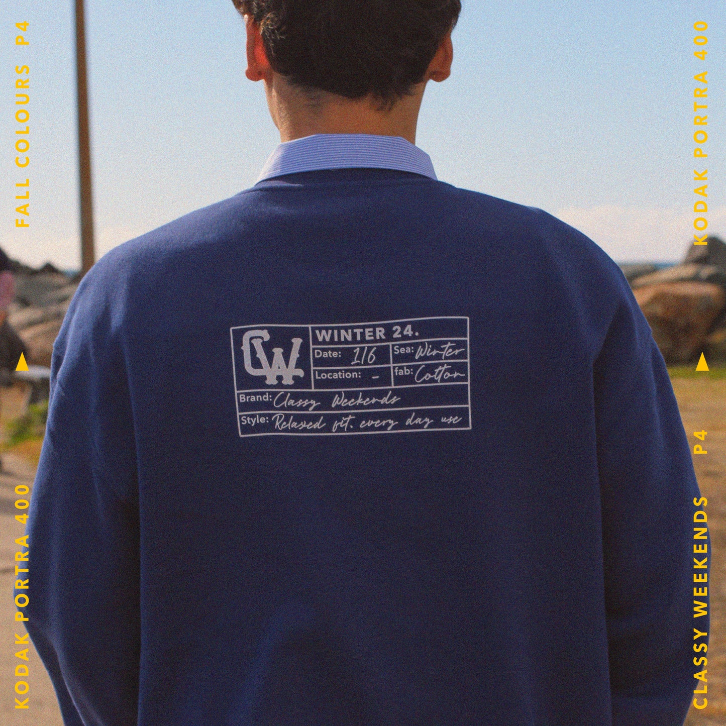 'CLASSY WEEKENDS' WINTER 24. CREW NECK